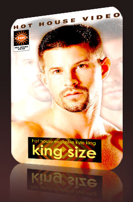 Hung Top Men, Mike Roberts And Josh West, Take Turns On Kyle King's Ass in King Size, Scene 5